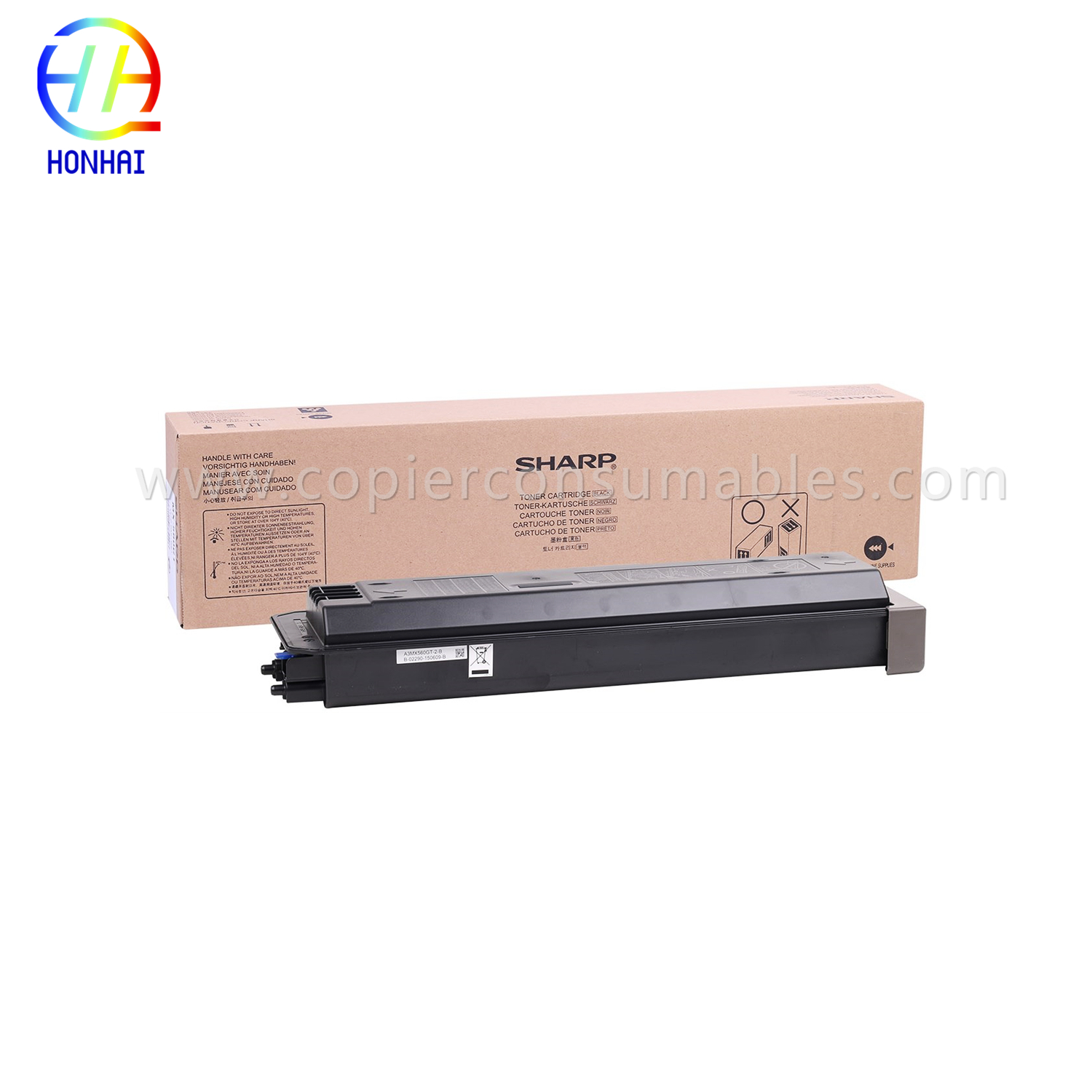Must toonerikassett Sharp Mx-M364 M464 M465 M564 M565 (MX-560GT) jaoks