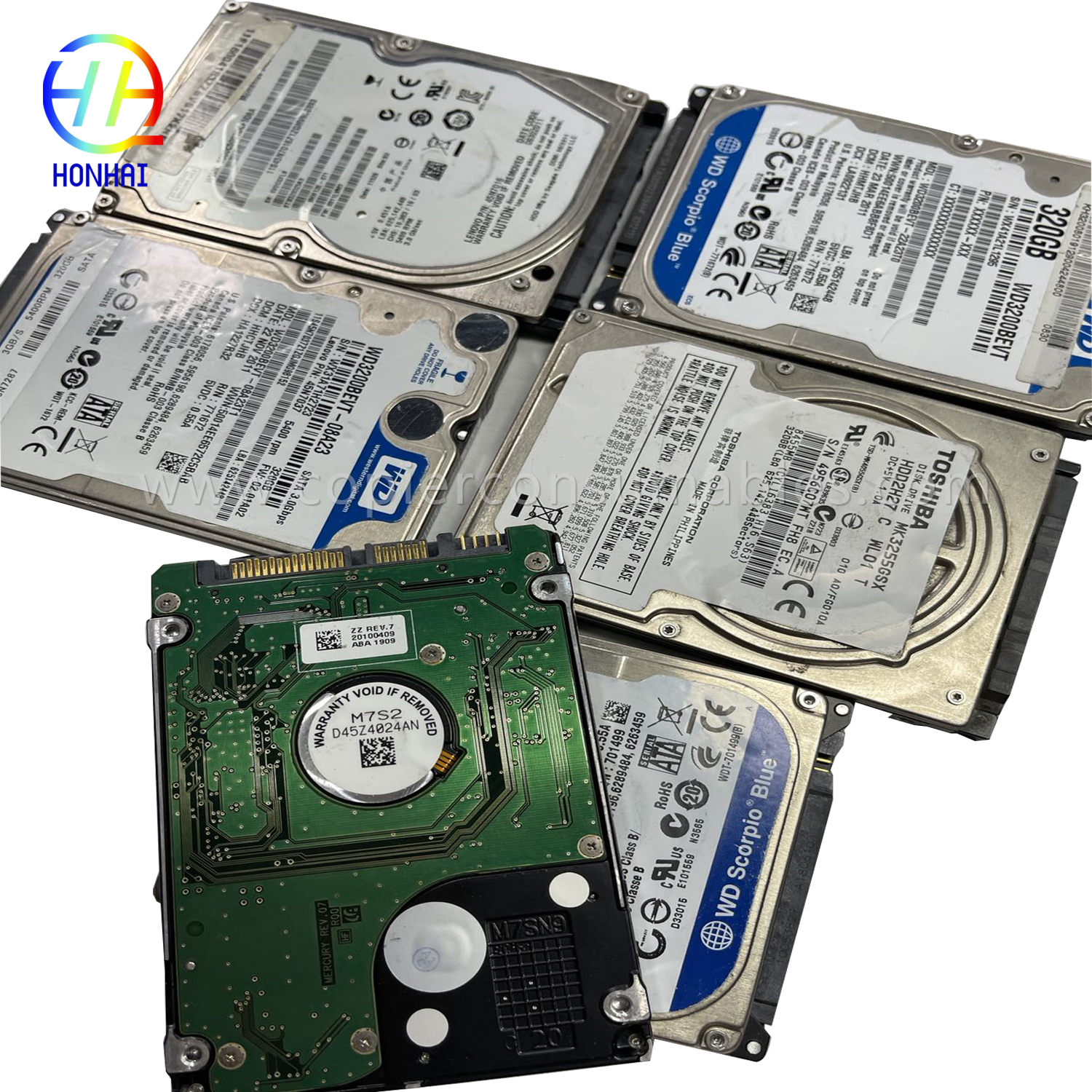 Pevný disk pro Ricoh MPC2503 C2003 C3003 C3503 C4503 C5503C6003(6) 拷贝