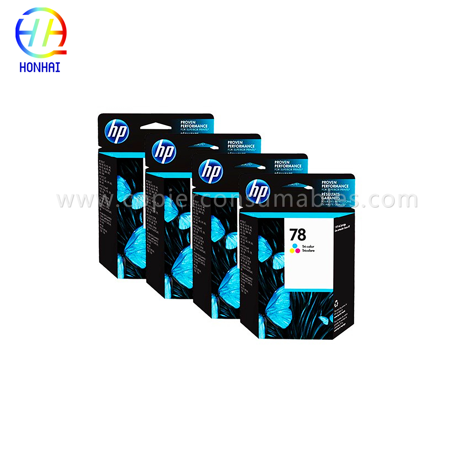 HP 78 အတွက် Ink Cartridge (၂) ခု၊