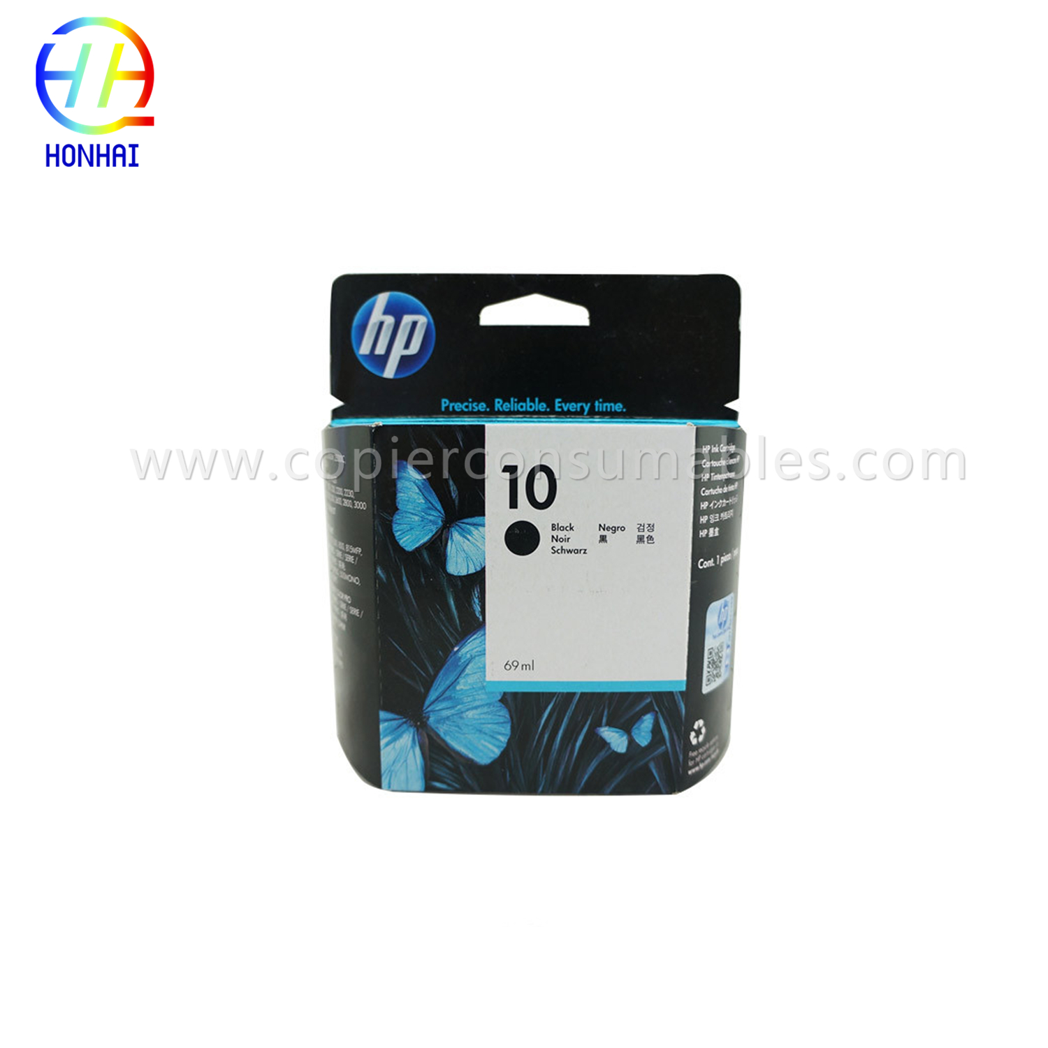 Kartrid Tinta pikeun HP 800 500 815 820 9110 9120 9130 (C4844A 10) (4)