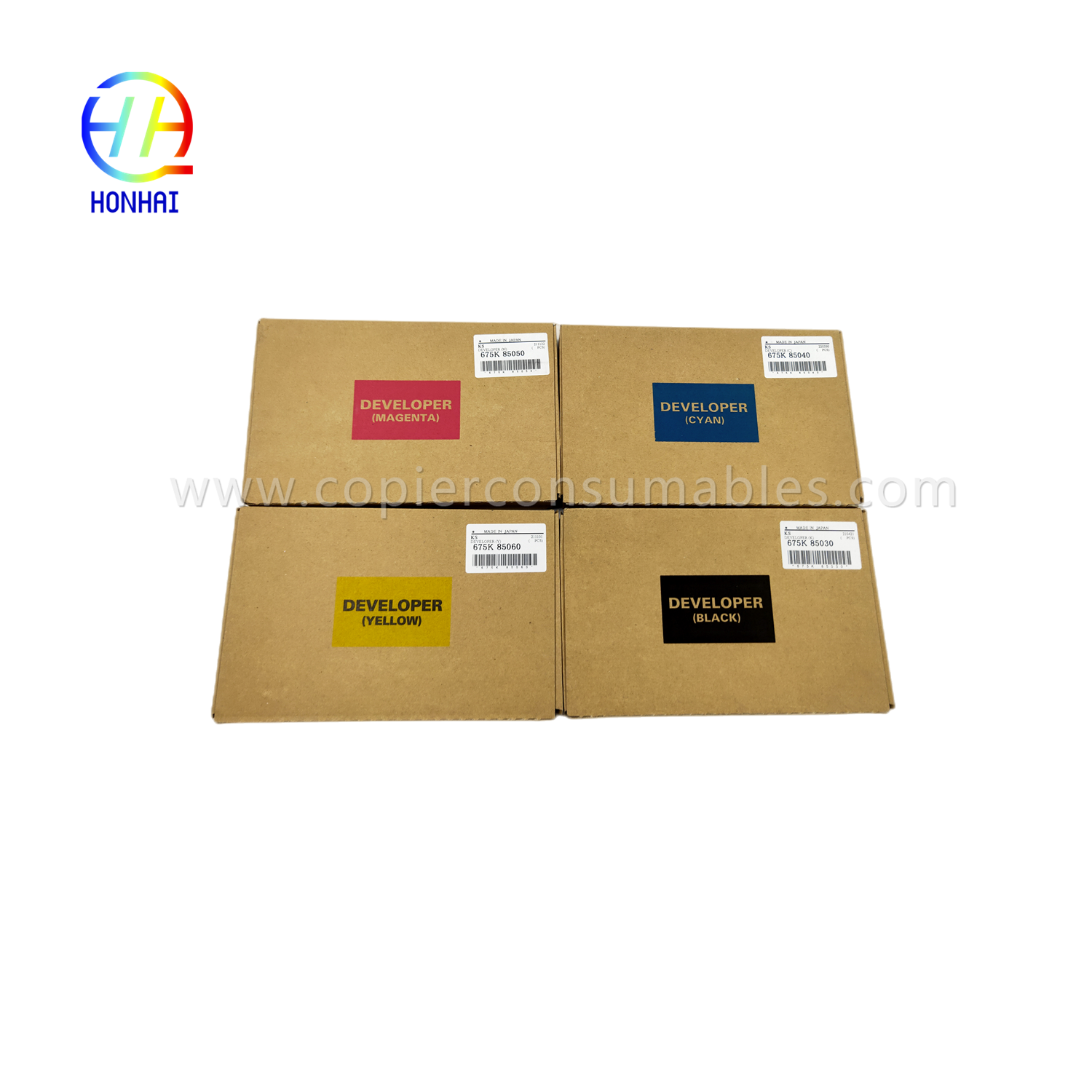 Pembangun Asal (Set) untuk Xerox WC7525 7530 7535 7545 7556 7830 7835 7845 7855 7970 AltaLink C8070 C8055 C8045 C8035 C8030 605K850K 605K850K 85060 (3)