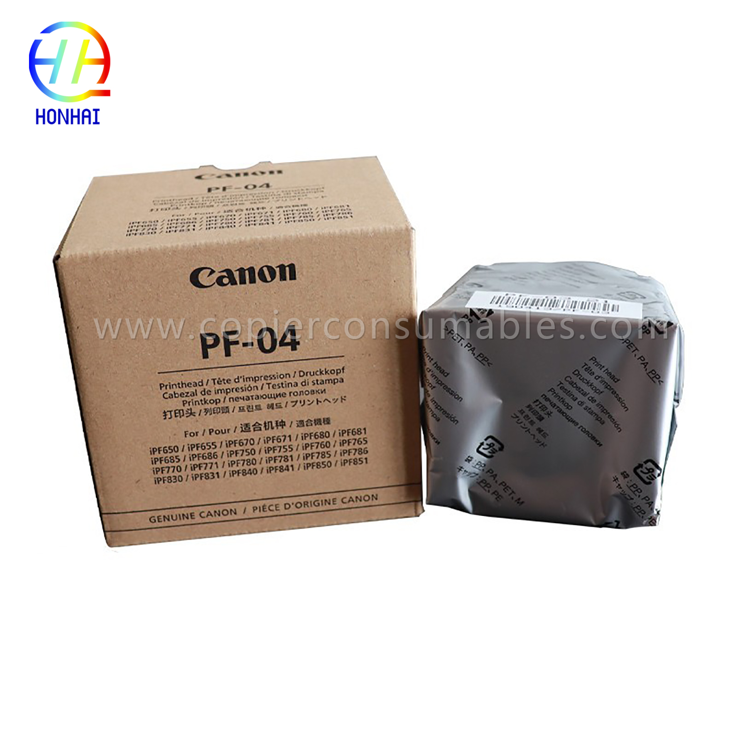 Kepala Cetak untuk Canon Plotter Ipf 650 655 750 755 760 765 (PF-04) (1)