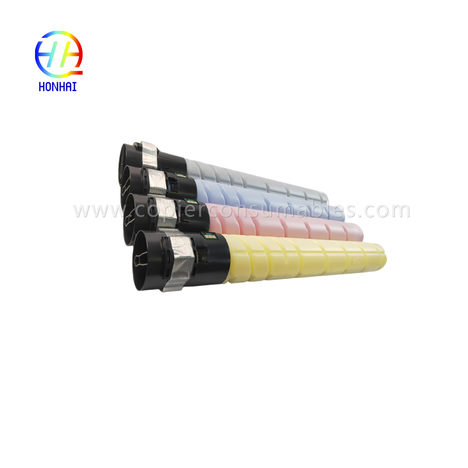 I-Toner Cartridge Isethi ye-Konica Minolta TN221K TN221M TN221C TN221Y BizHub C227 C287 C367 (2)