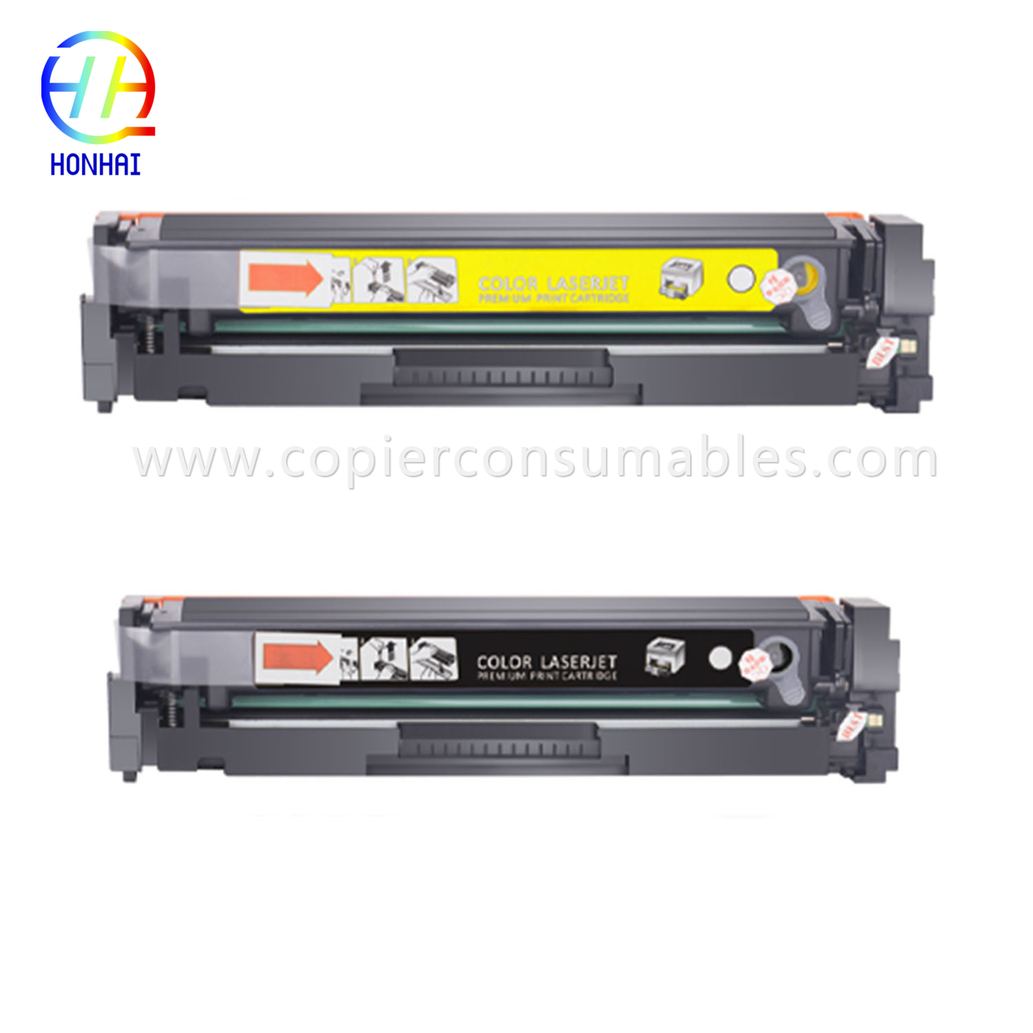 Toner Cartridge ee loogu talagalay HP Color Laserjet PRO Mfp M180 M180n M181 M181fw M154A M154nw (CF531A CF532A CF533A) (2) 拷贝