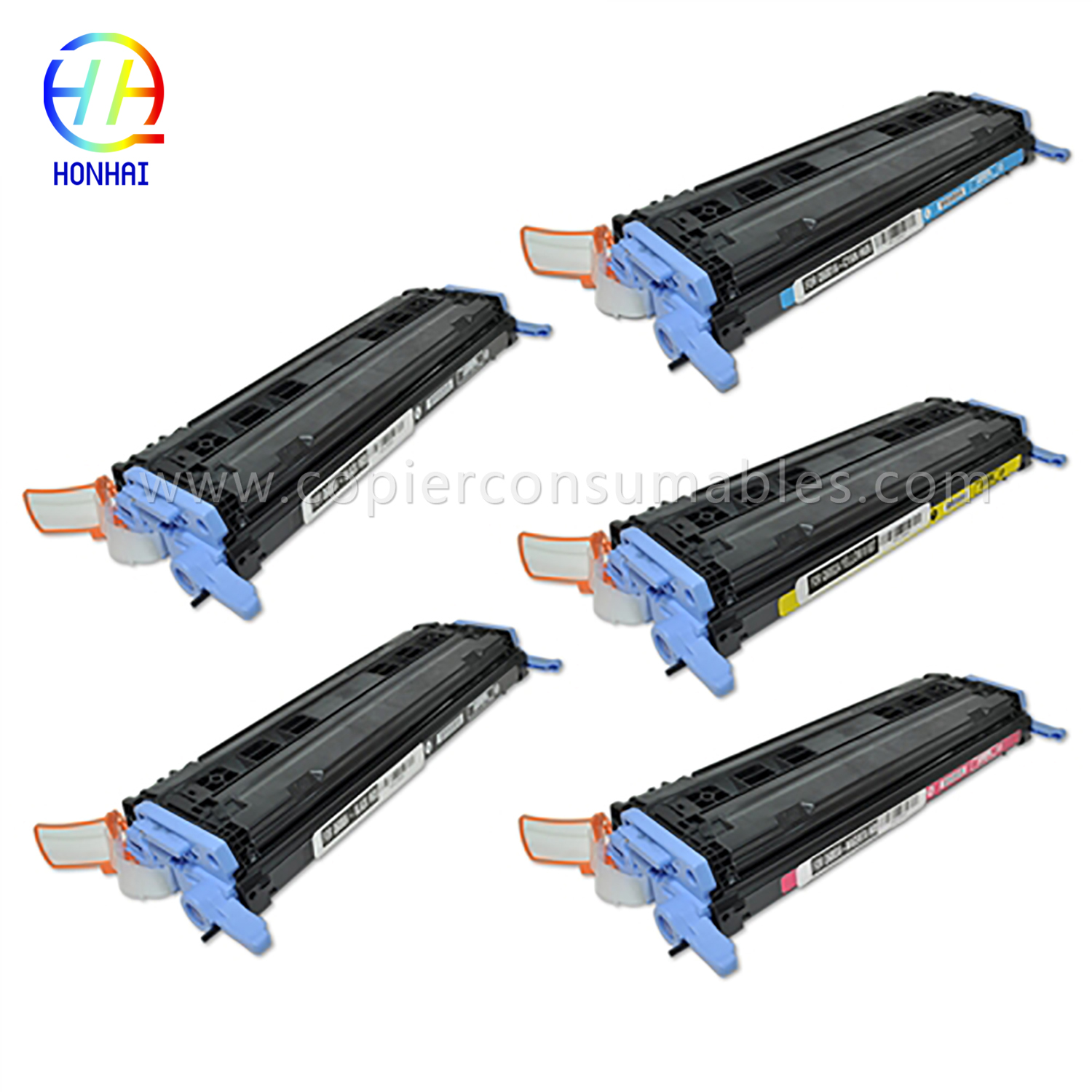 Toner Cartridge para sa HP Laserjet 1600 2600 2605 Cm1015mfp Cm1017mfp (Q6000A Q6001A Q6002A Q6003A) (2) 拷贝
