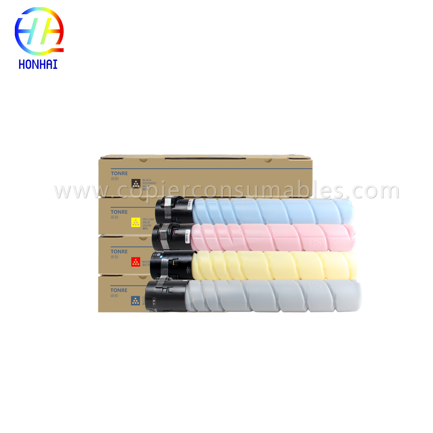 I-Toner Cartridge ye-Konica Minolta Bizhub C227 C287 (TN221 A8K3130 A8K3230 A8K3330 A8K3430) (2)