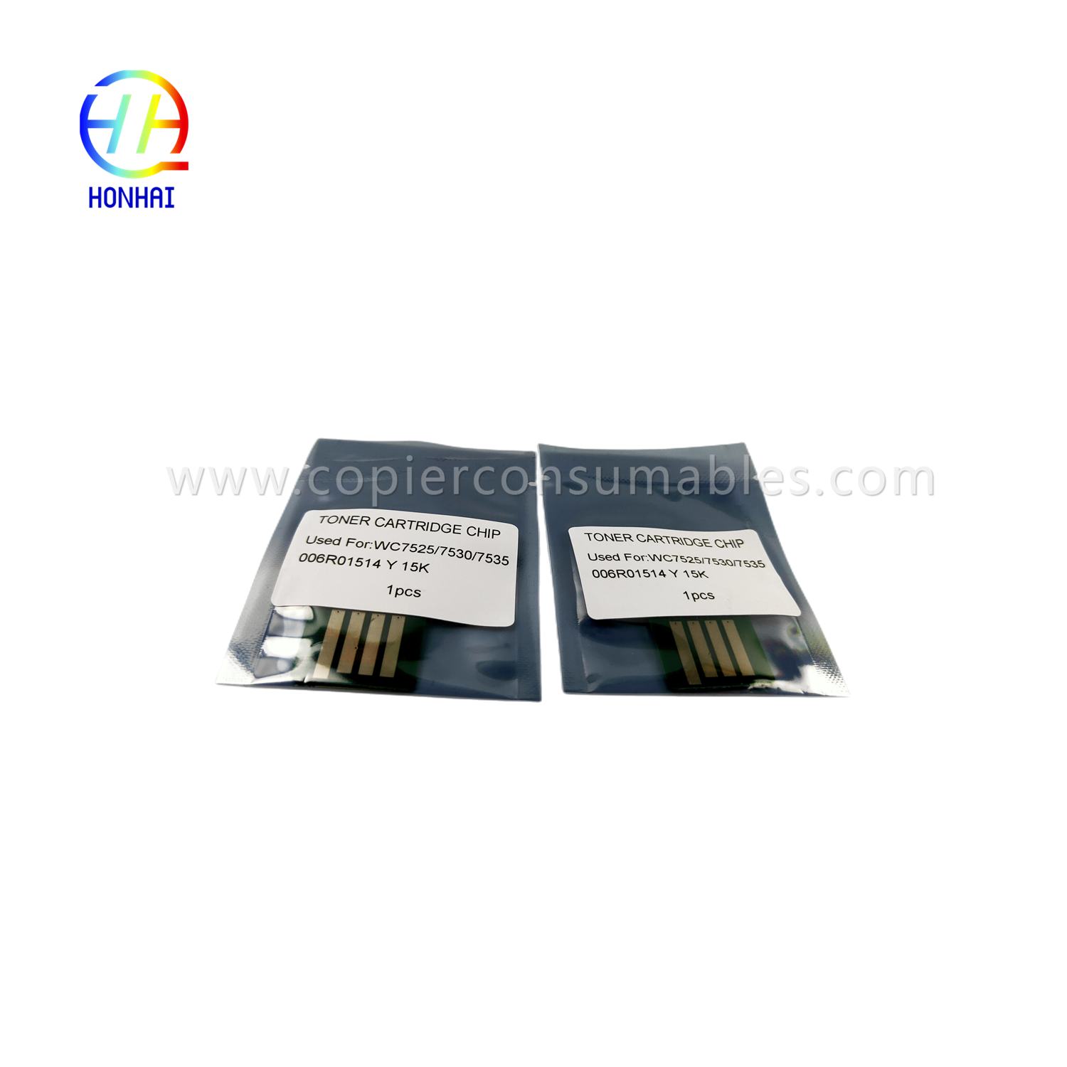 Chip de tóner para Xerox WC 7525 7530 7535 7545 7556 7830 7835 7845 7855 006R01516 Chip de reinicio de tóner (2)