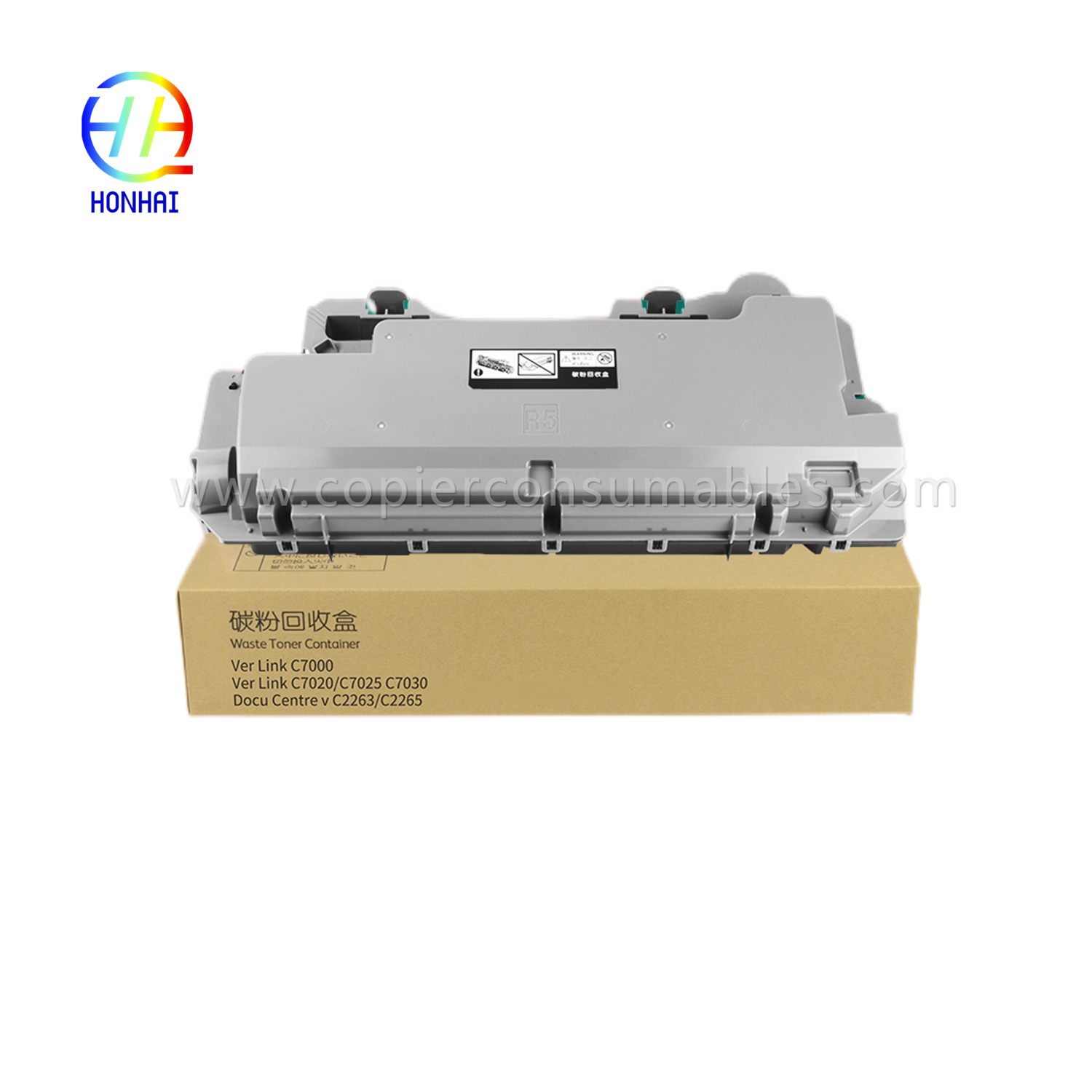 Chidebe cha Waste Toner cha Xerox C7020 7025 7030 7120 7125 7130 115R00128 (1)