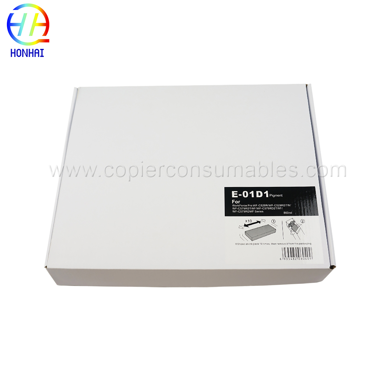 Ink bag for Epson WorkForce Pro WF-C529RWF-C529RDTWWF-C579RDTWFWF-C579RD2TWFWF-C579RDWF Series T01D2(BK)860ml (3) 拷贝