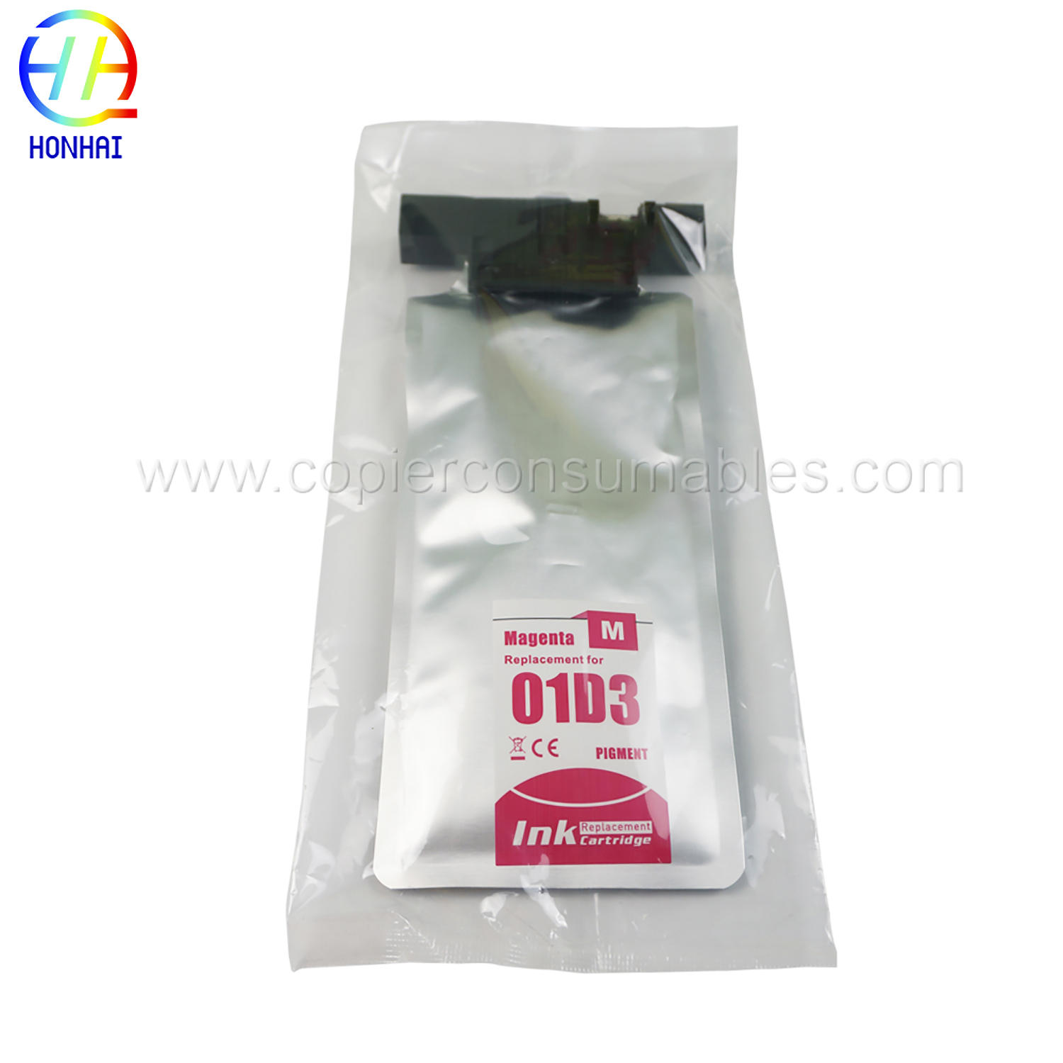 Ink bag for Epson WorkForce Pro WF-C529RWF-C529RDTWWF-C579RDTWFWF-C579RD2TWFWF-C579RDWF Series T01D3 (M) 220 ml (2) 拷贝
