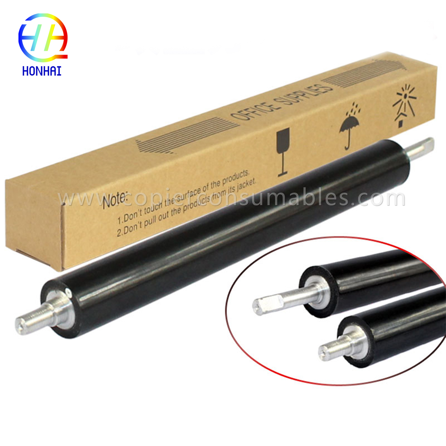 Lower Pressure Roller for HP LaserJet 2410 2420 2430 (RC1-3969-000) 拷贝