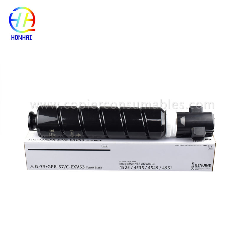 Yav dhau los: Tau tshaj Dub tshuab luam ntawv Toner Cartridge rau Canon tshuab luam ntawv IR-ADV IR4525 rau Canon tshuab luam ntawv IR-ADV IR4525 IR4535 tshuab luam ntawv