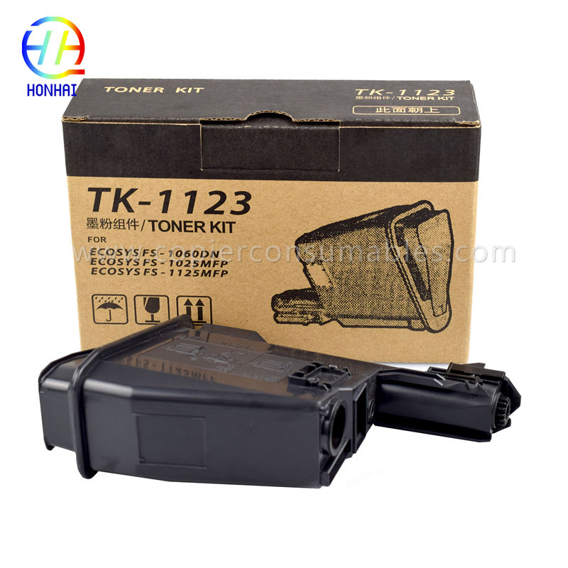Kyocera FS 1060DN 1125MFP 1025MFP TK-1123 için Toner Kartuşu