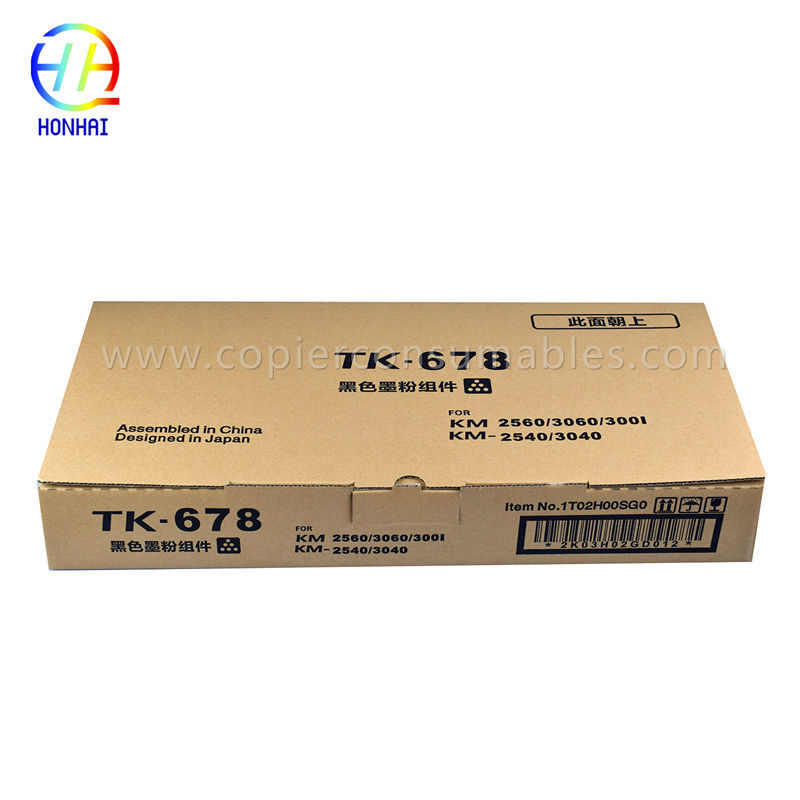 Toner Cartridge for Kyocera KM 2560 3060 3001 2540 3040 TK-678
