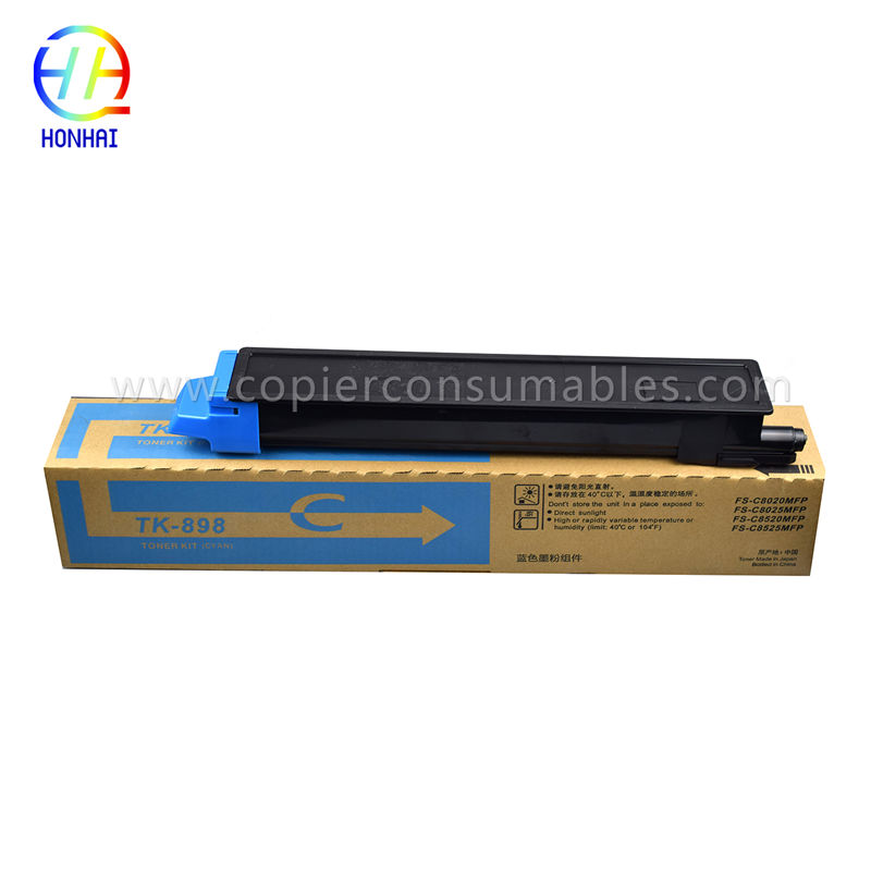Toner Cartridge for Kyocera KM FS-C8020MFP C8025MFP C8520MFP C8525MFP TK-898