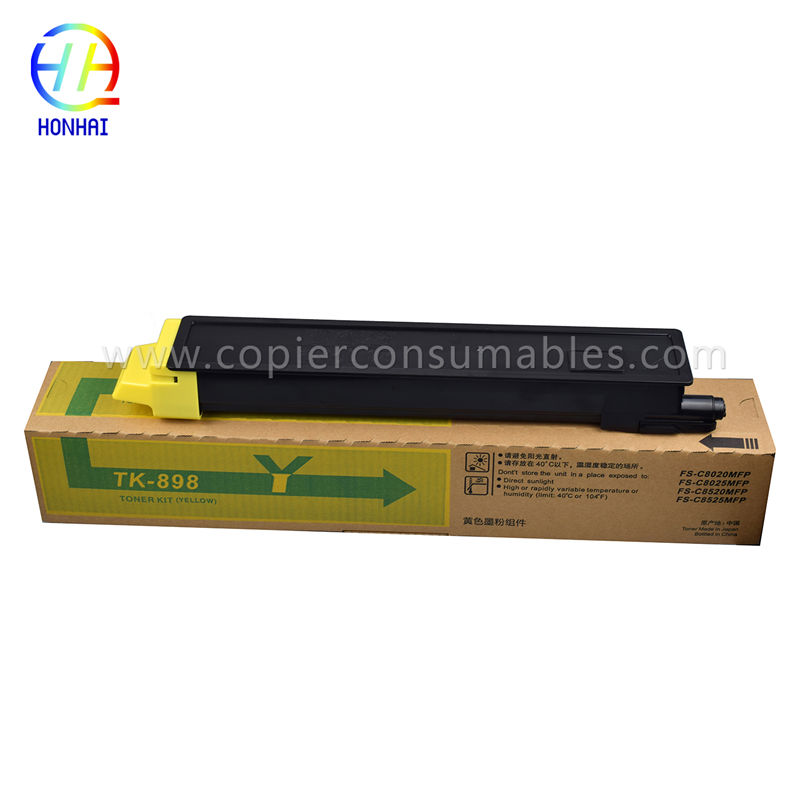 Cartuccia di toner per Kyocera KM FS-C8020MFP C8025MFP C8520MFP C8525MFP TK-898