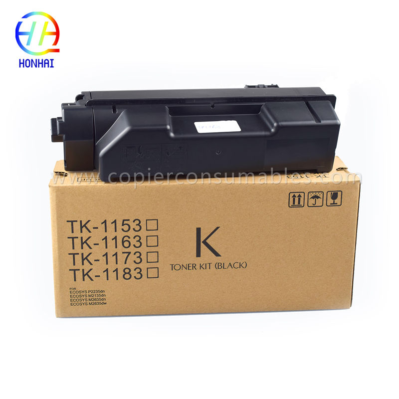 Cartucho de toner para Kyocera M2235dn M2135 M2635dn M2635dw TK-1163 (1)