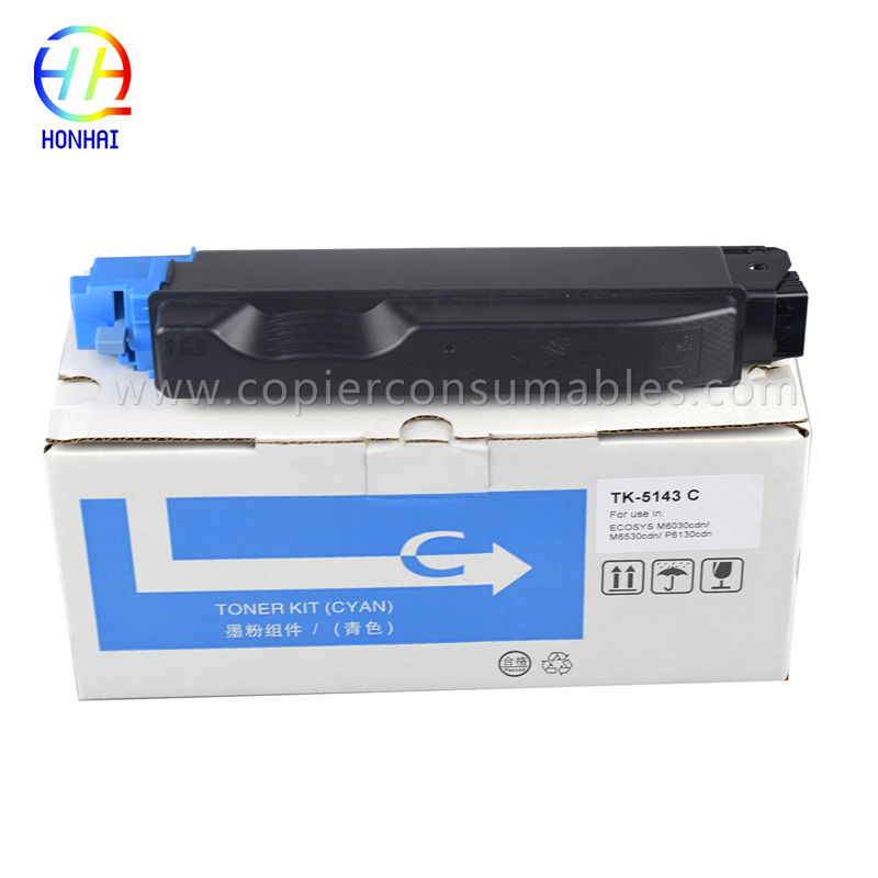 Tonercartridge voor Kyocera TK-5140 5142 5143 5144 ECOSYSP6130cdn M6030cdn M6530cdn