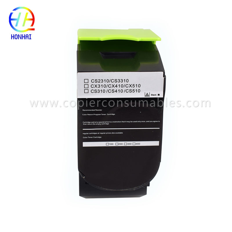 Kartrid Toner untuk Lenovo LT231H CS2310 CS3310 CX310 CX410 CX510 CS310 CS410 CS510