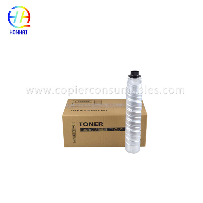 I-Toner Cartridge ye-Ricoh MP 2501 SP Savin MP 2501 SP Aficio MP 2501 SP 841768 (MP2501) Emnyama